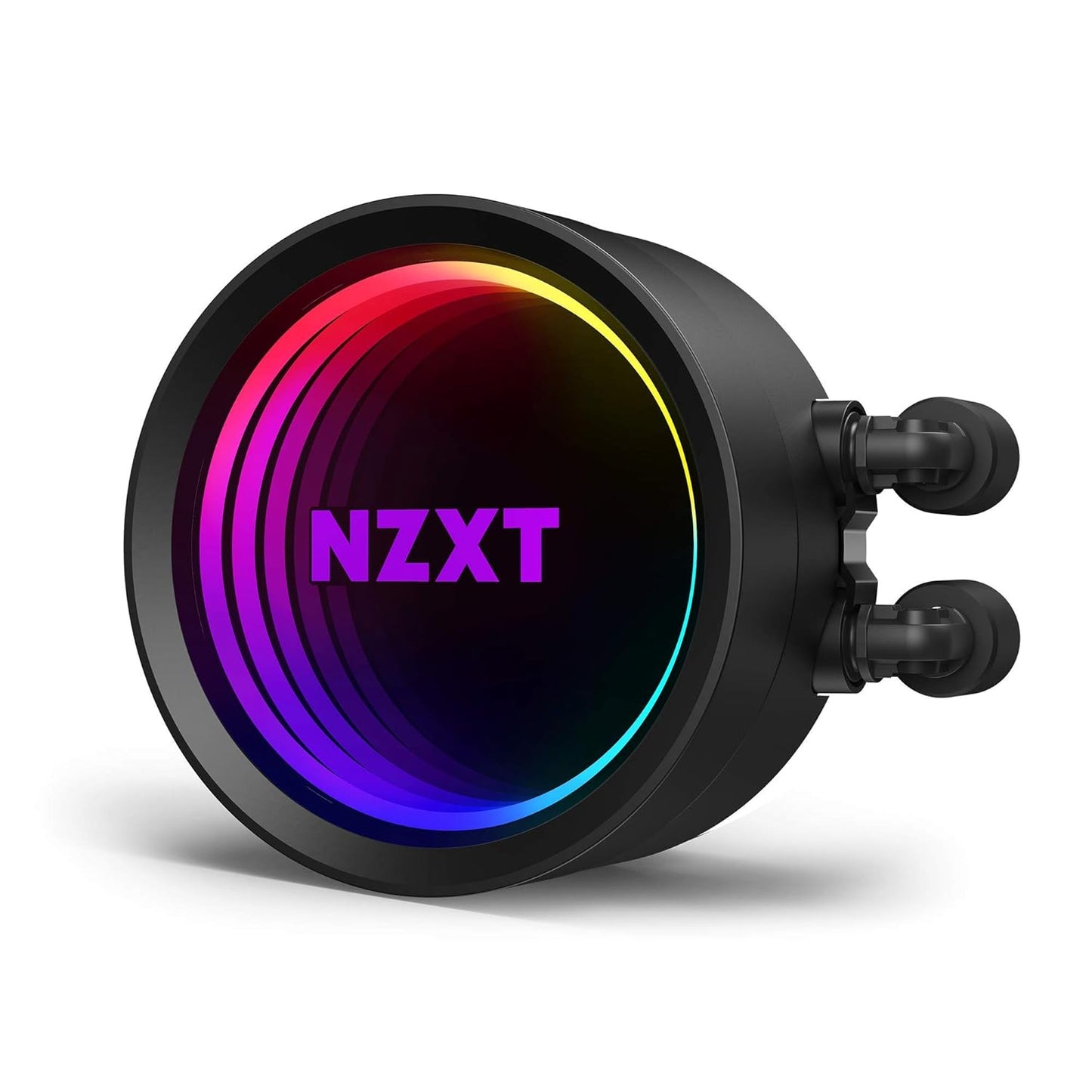 Kraken X63 RGB 280Mm - RL-KRX63-R1 - AIO RGB CPU Liquid Cooler - Rotating Infinity Mirror Design - Improved Pump - Powered by CAM V4 - RGB Connector - Aer RGB V2 140Mm Radiator Fans (2 Included)